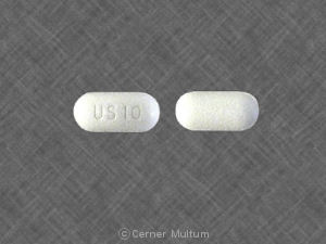 Potassium chloride extended-release 10 mEq (750 mg) US 10