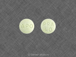 Pravastatin sodium 40 mg APO PRA 40