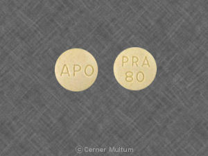 Pravastatin sodium 80 mg APO PRA 80