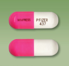 Prazosin hydrochloride 2 mg MINIPRESS PFIZER 437