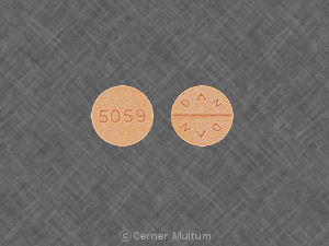 Prednisolone 5 mg 5059 DAN DAN