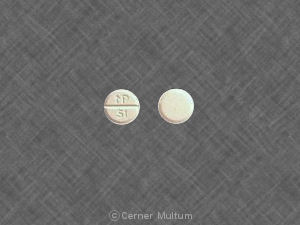 Prednisone 5 mg MP 51