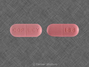 Pill COP LEY 188 Pink Oval is Procainamide Hydrochloride SR