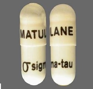 Pill MATULANE Logo sigma-tau is Matulane 50 mg