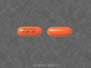 Pil PROCARDIA PFIZER 260 is Procardia 10 mg