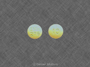 Pill INV 276 10 Yellow Round is Prochlorperazine Maleate