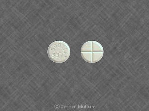 Pill 59911 5872 White Round is Promethazine Hydrochloride