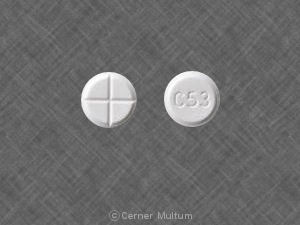 Pill C53 White Round is Promethazine Hydrochloride