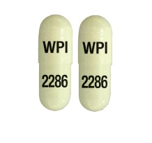 Pill WPI 2286 White Capsule/Oblong is Propafenone Hydrochloride Extended-Release