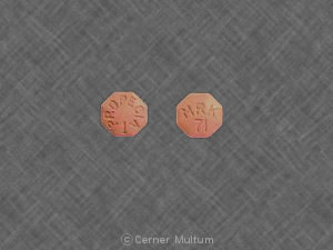 Pill PROPECIA 1 MRK 71 Pink Eight-sided is Propecia