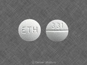 Pill 331 ETH White Round is Propafenone Hydrochloride