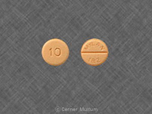 Propranolol hydrochloride 10 mg 10 MYLAN 182