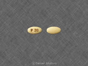 Pantoprazole sodium delayed release 20 mg P20