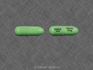 Prozac 10 mg DISTA 3104 PROZAC 10 mg