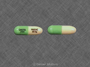 Prozac 20 mg DISTA 3105 PROZAC 20 mg