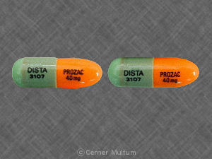 Prozac 40 mg DISTA 3107 PROZAC 40mg