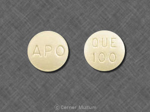 Quetiapine fumarate 100 mg APO QUE 100