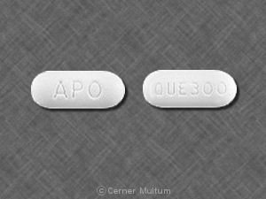 Quetiapine fumarate 300 mg APO QUE300