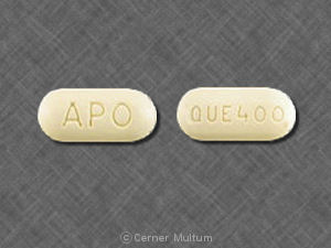 Quetiapine fumarate 400 mg APO QUE 400