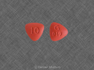 Quinapril hydrochloride 10 mg 10 G 019