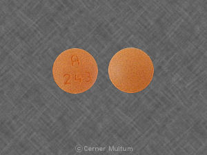 Quinapril hydrochloride 20 mg A 243