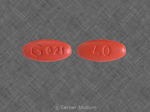 Quinapril hydrochloride 40 mg 40 G 021