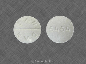 Quinidine sulfate 300 mg 5454 DAN DAN