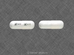 Pill Z 4172 Z 4172 White Capsule/Oblong is Quinine Sulfate