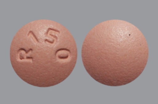 Pill R150 Pink Round is Ranitidine Hydrochloride