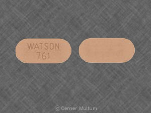 Pill WATSON 761 Beige Elliptical/Oval is Ranitidine Hydrochloride