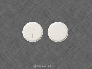 Pill TZ 1 on Remeron SolTab 15 mg