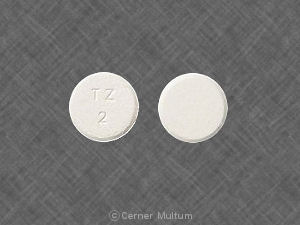 Pill TZ 2 White Round is Remeron SolTab