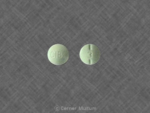 Ritalin 10 mg CIBA 3