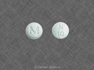 Ropinirole hydrochloride 1 mg M N 10