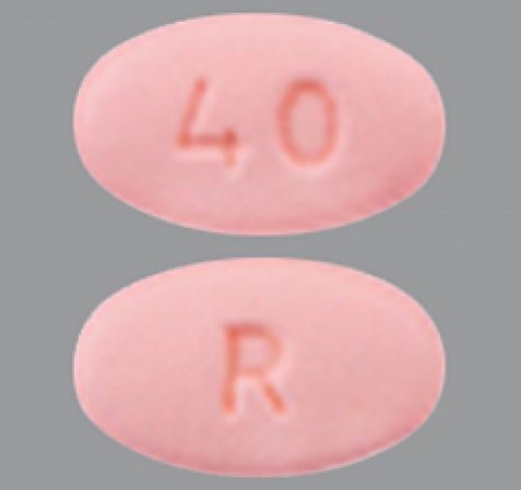 Rosuvastatin calcium 40 mg R 40