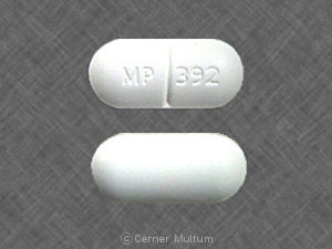 Pill MP 392 is Sedapap 650 mg / 50 mg