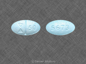 Sertraline hydrochloride 50 mg Logo 50 5673