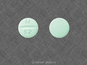 Pill M S2 Green Round is Sertraline Hydrochloride