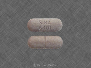 Pill SINA 6301 Purple Oval is Sina-12X