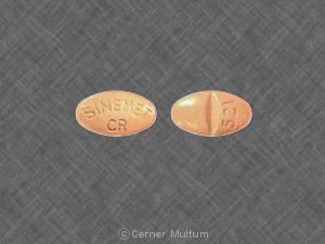 Pille SINEMET CR 521 er Sinemet CR 50 mg / 200 mg