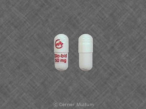 RPR Slo-Bid 50 mg Pill Capsule-shape - Drugs.com