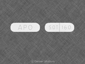 Sotalol hydrochloride 160 mg APO SOT 160