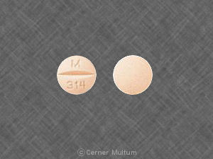 Pill M 314 Orange Round is Sotalol Hydrochloride