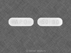 Sotalol hydrochloride 80 mg APO SO 80