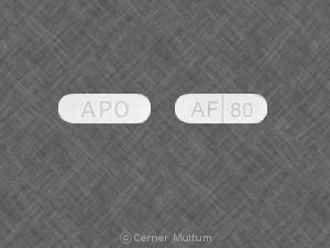 Sotalol hydrochloride (AF) 80 mg APO AF80