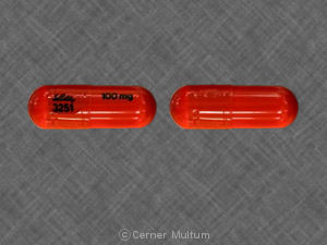 Strattera 100 mg LILLY 3251 100 mg