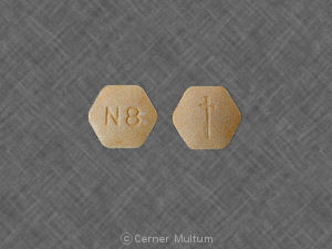 Suboxone buprenorphine hydrochloride 8 mg (base) / naloxone hydrochloride 2 mg (base) N8 LOGO