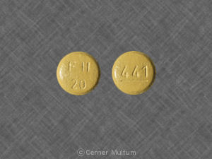 Sular 20 mg 441 FH 20