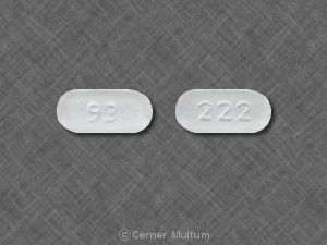 Pill 93 222 White Capsule-shape is Sumatriptan Succinate