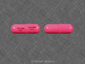 Pastilla SQUIBB 655 SQUIBB 655 es Sumycin 250 mg